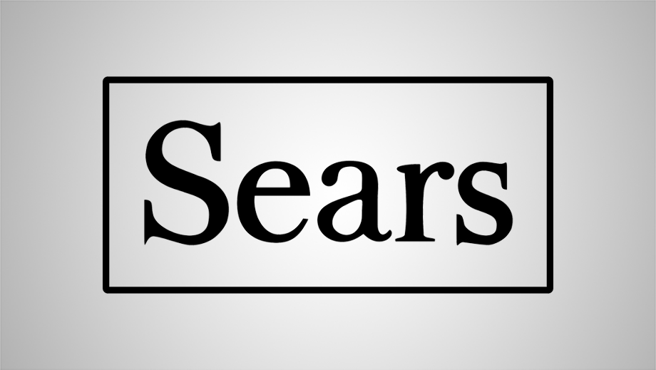 sears logo timeline