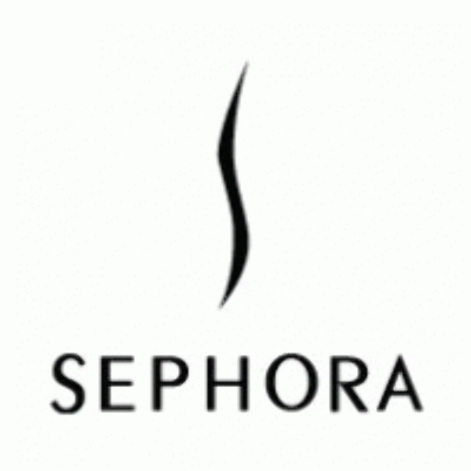 sephora logo white