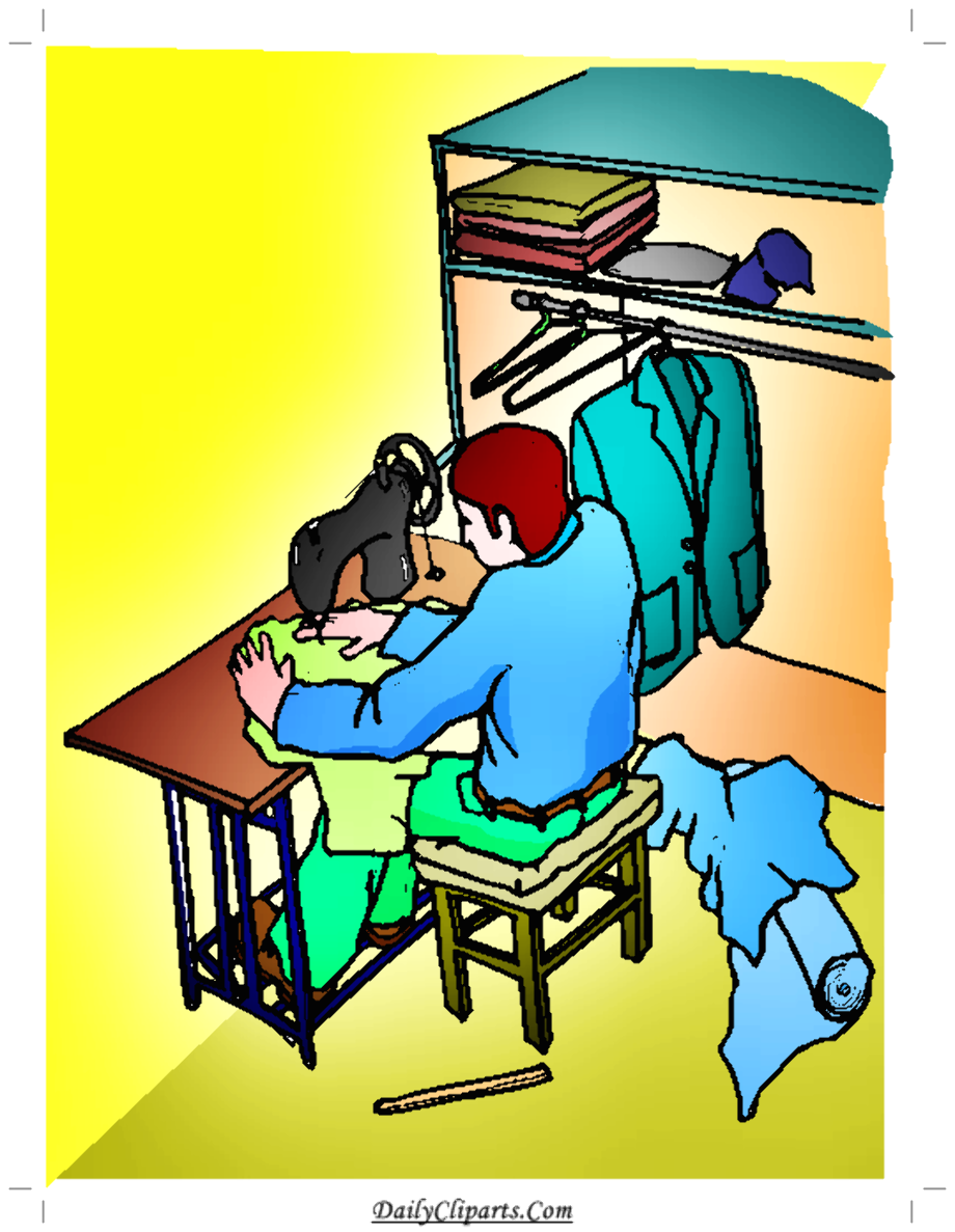 sewing clipart tailor