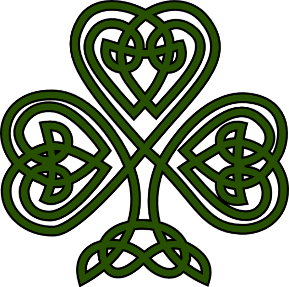 shamrock clipart celtic
