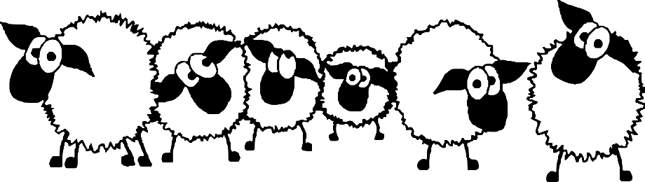 sheep clipart flock