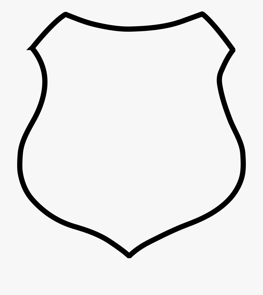 Download High Quality shield clipart outline Transparent PNG Images