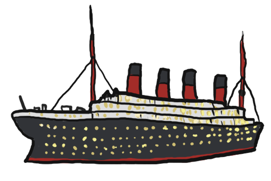 ship clipart titanic