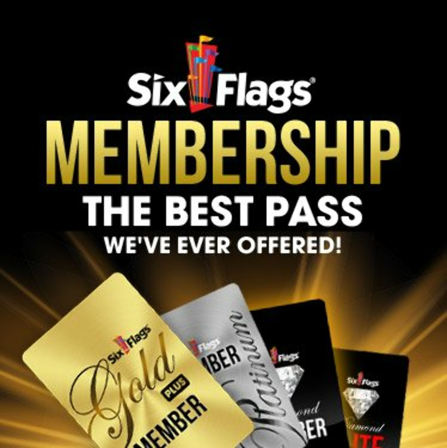 Download High Quality Six Flags Logo Flash Pass Transparent PNG Images