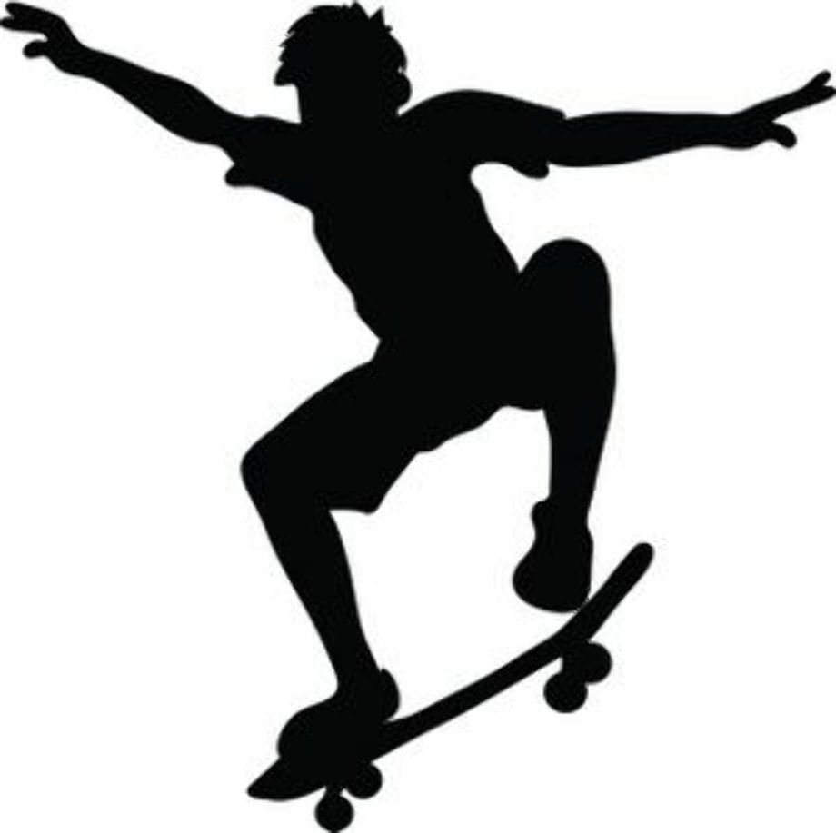 skateboard clipart extreme