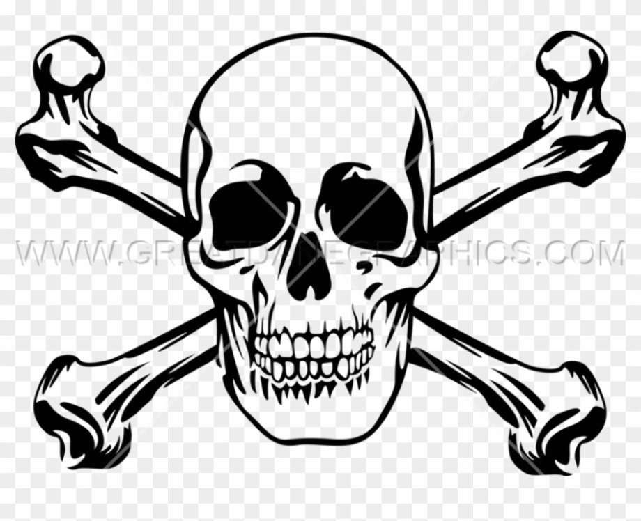 Download High Quality skull and crossbones clipart angry Transparent