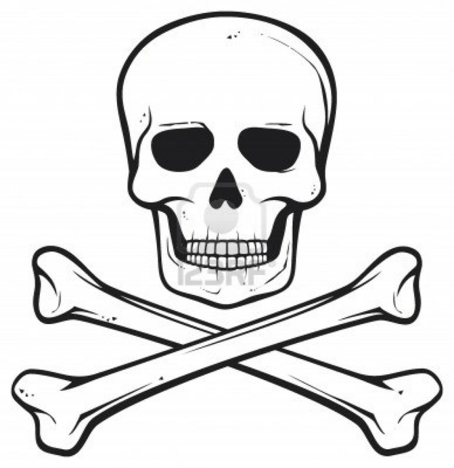Printable Pirate Skull - Printable Blank World