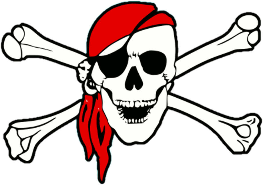 Download High Quality pirate clipart skull Transparent PNG Images - Art