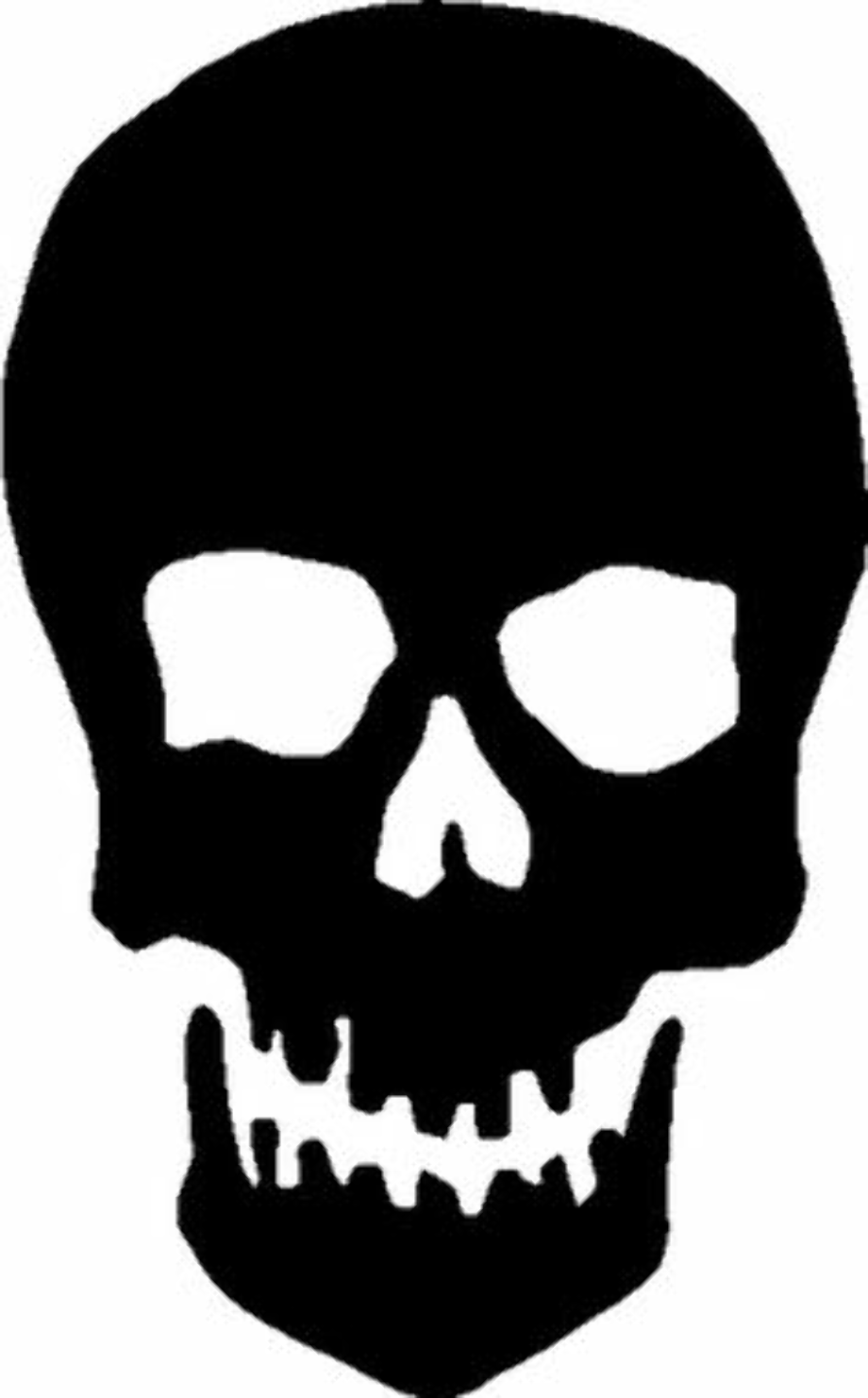 Download High Quality skull clipart silhouette Transparent PNG Images