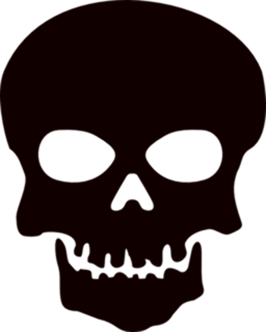 skull clipart death