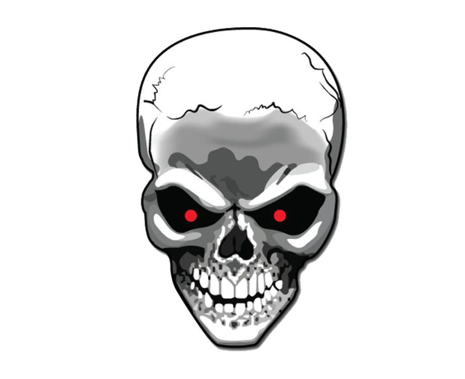 skull transparent cool