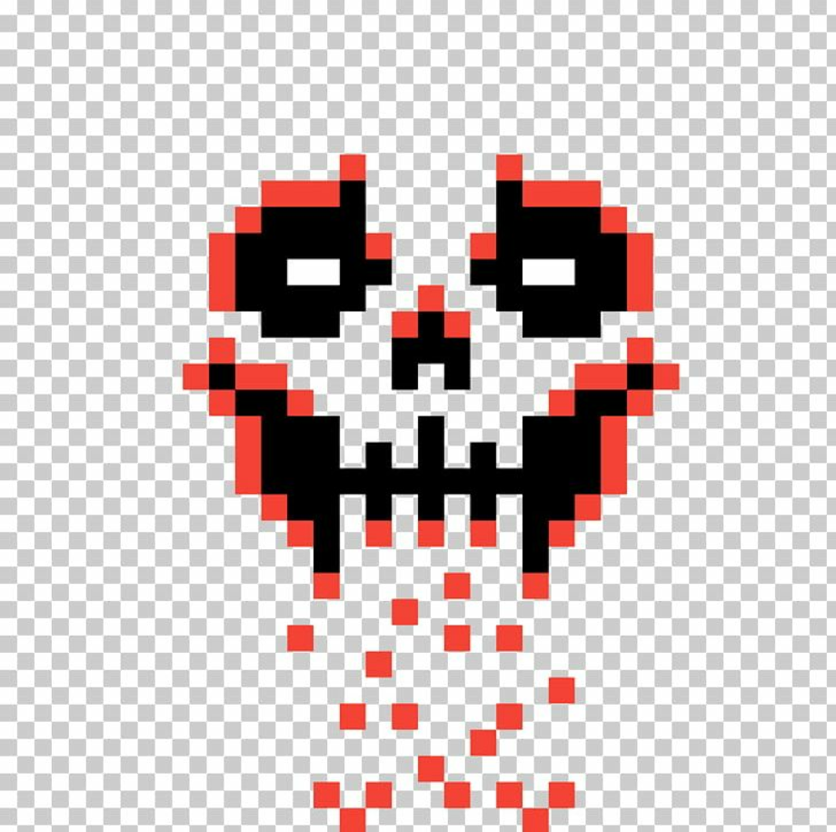 Download High Quality skull transparent pixel art Transparent PNG