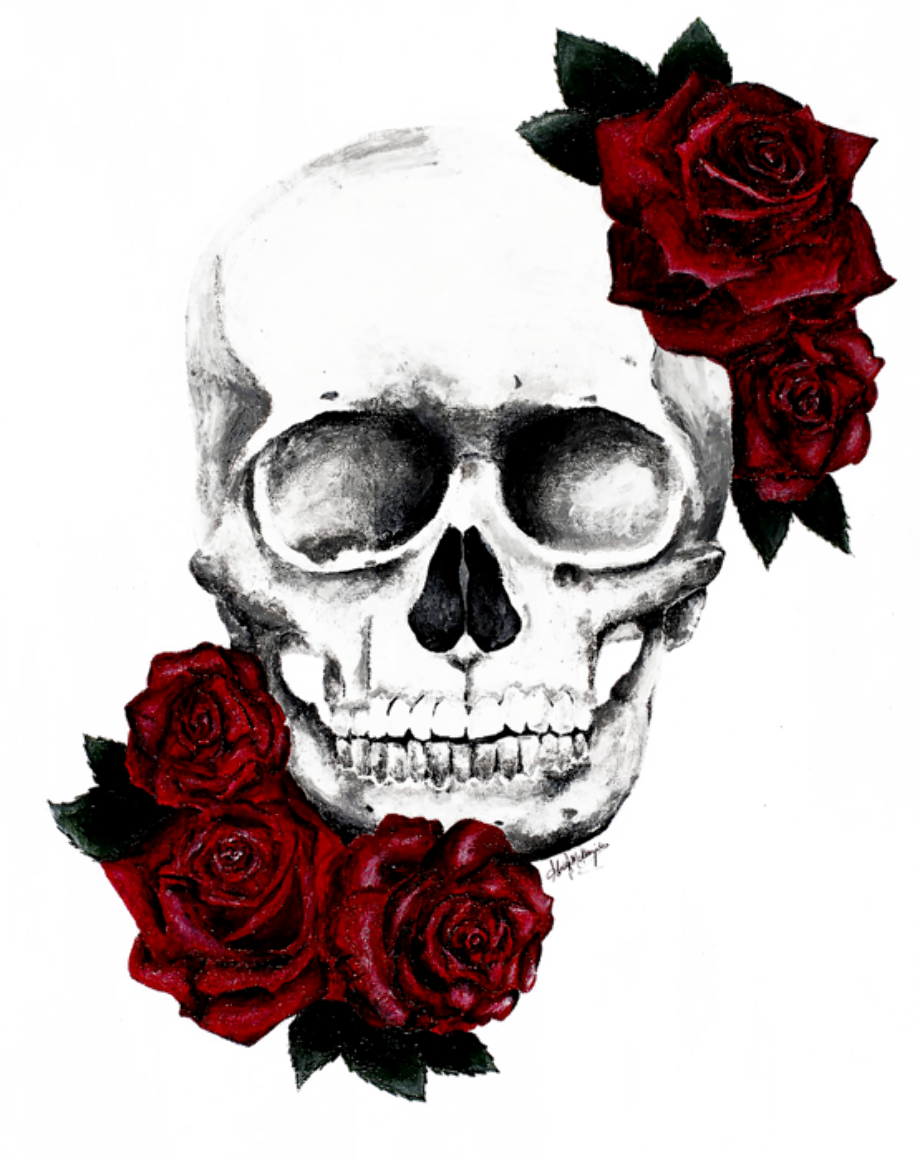 Download High Quality skull transparent rose Transparent PNG Images
