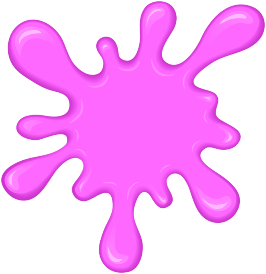 slime clipart pink