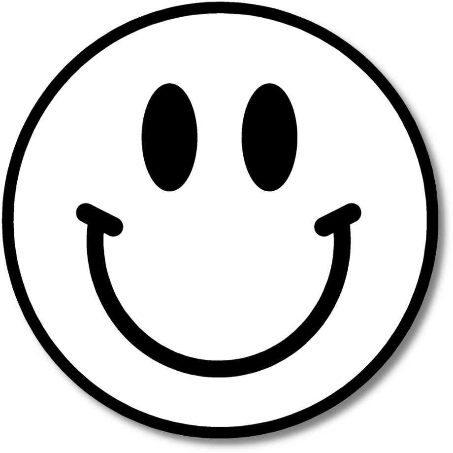 happy face clipart printable