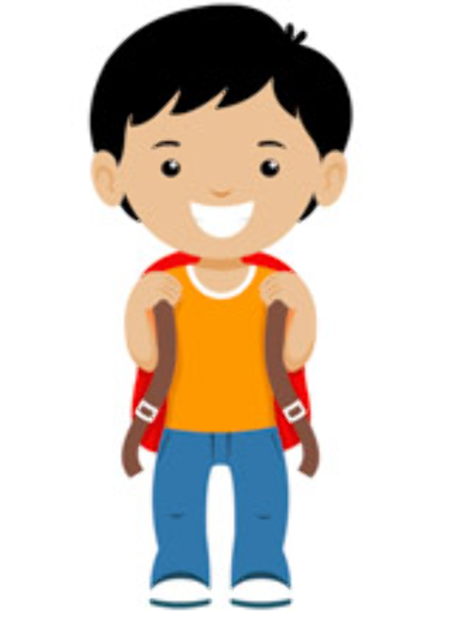 student clipart standing