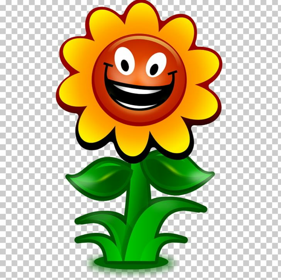 smile clipart sunflower