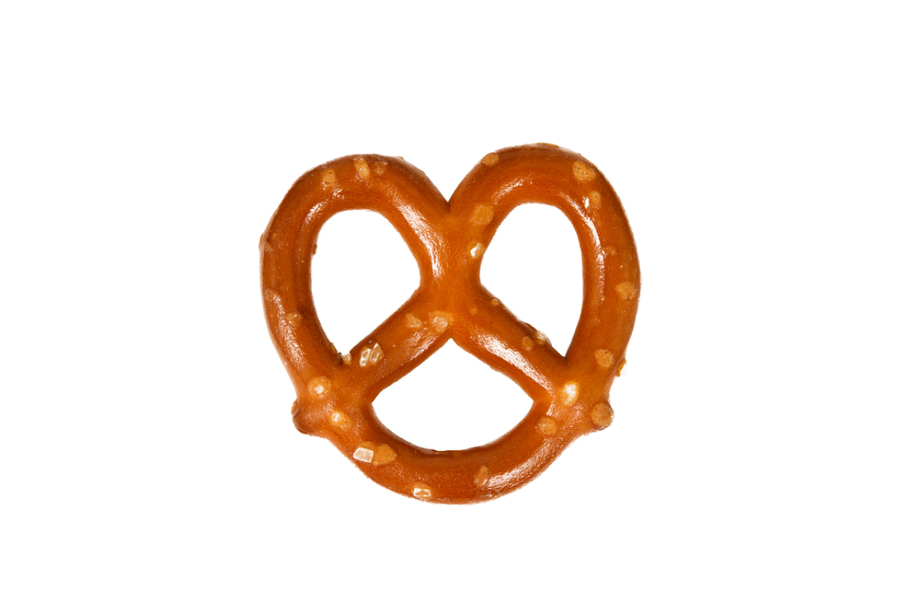 snack clipart pretzel