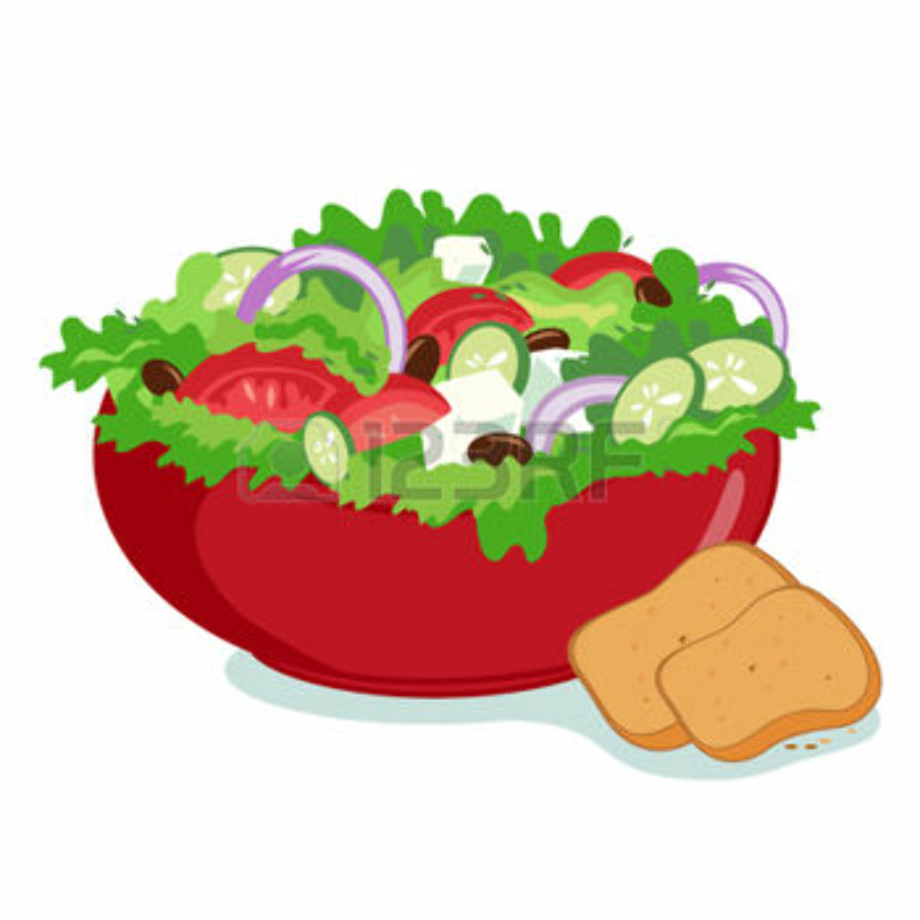 salad clipart food