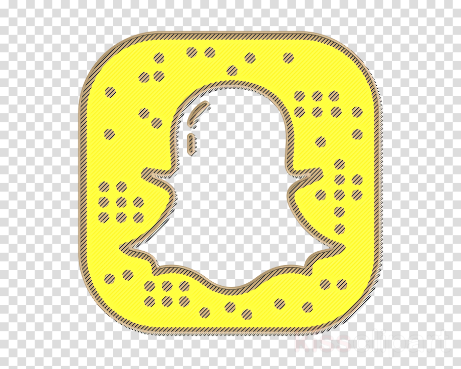 Download High Quality snap chat logo yellow Transparent PNG Images