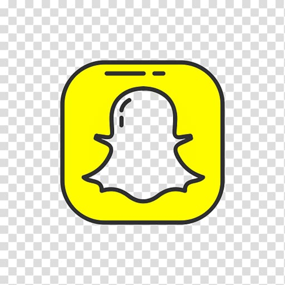 snapchat logo transparent design