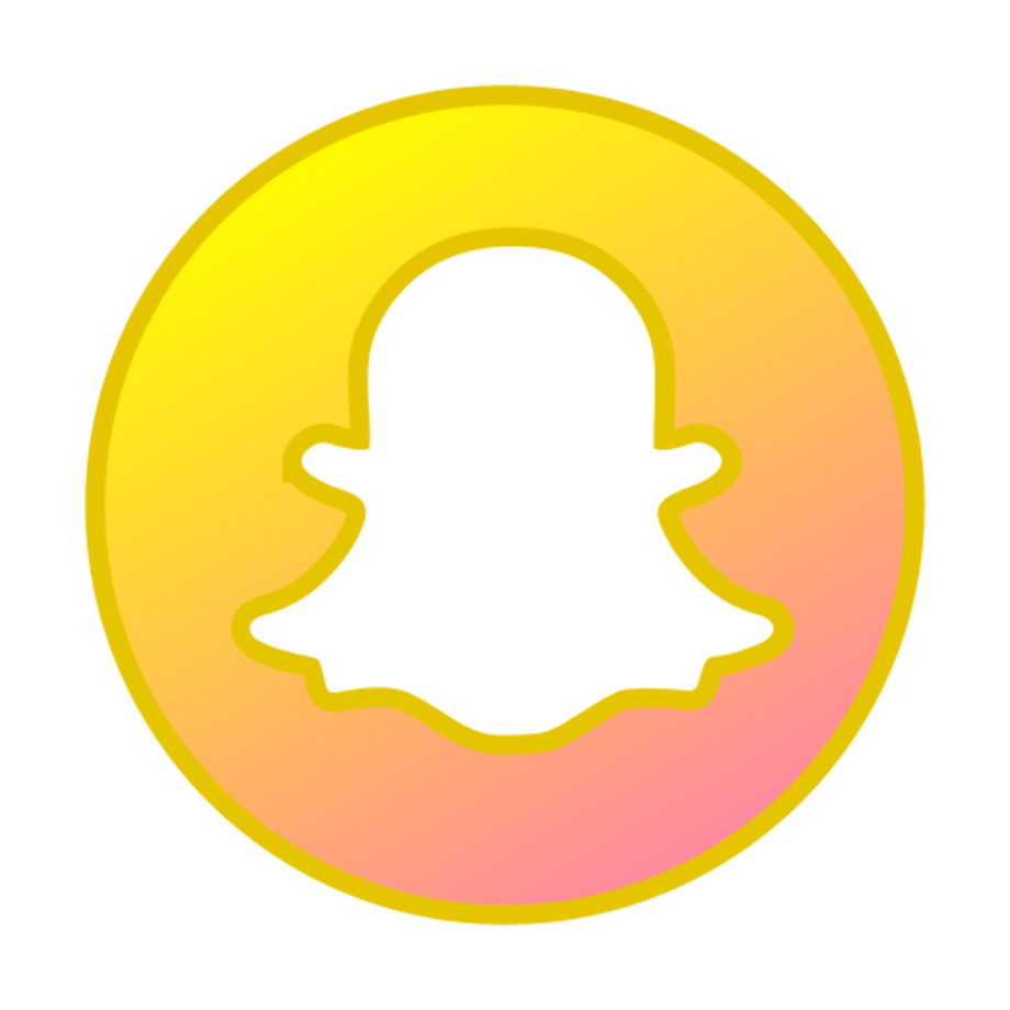 Download High Quality Snapchat Logo Transparent Circular Transparent