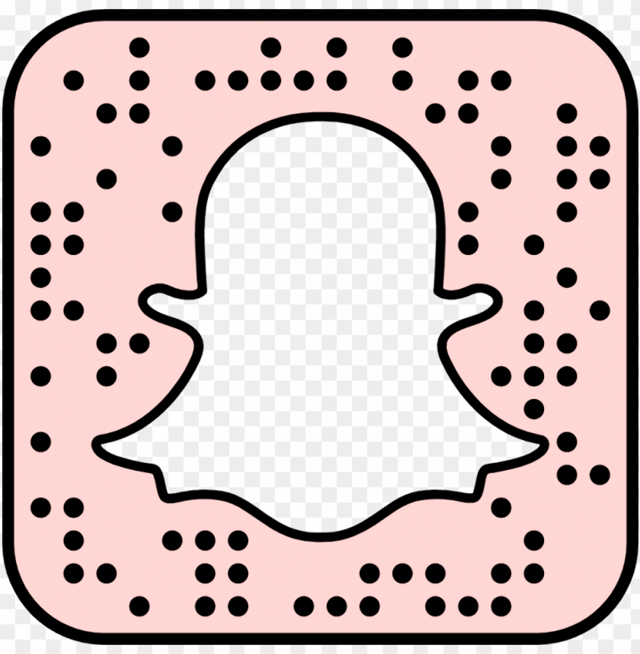 snapchat logo transparent pink