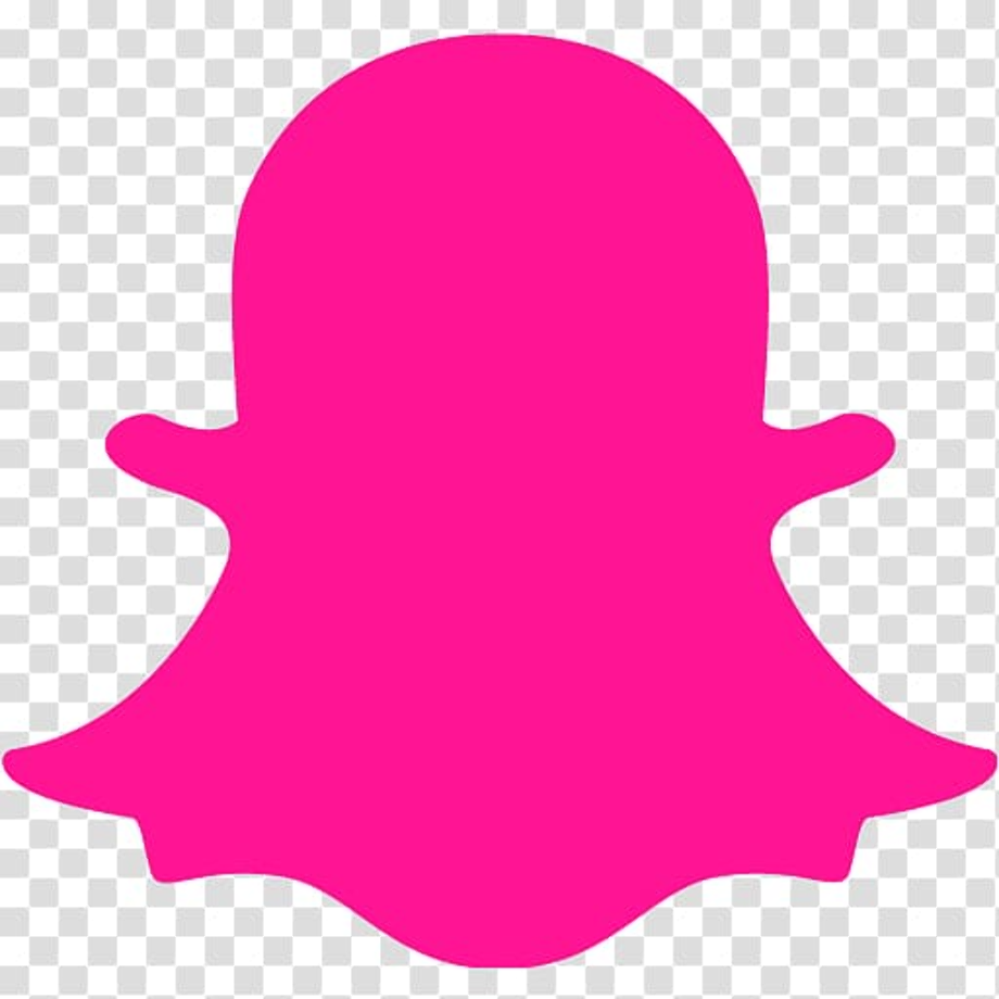 Download High Quality snapchat logo transparent pink Transparent PNG