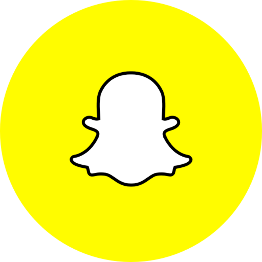 snapchat logo transparent circular