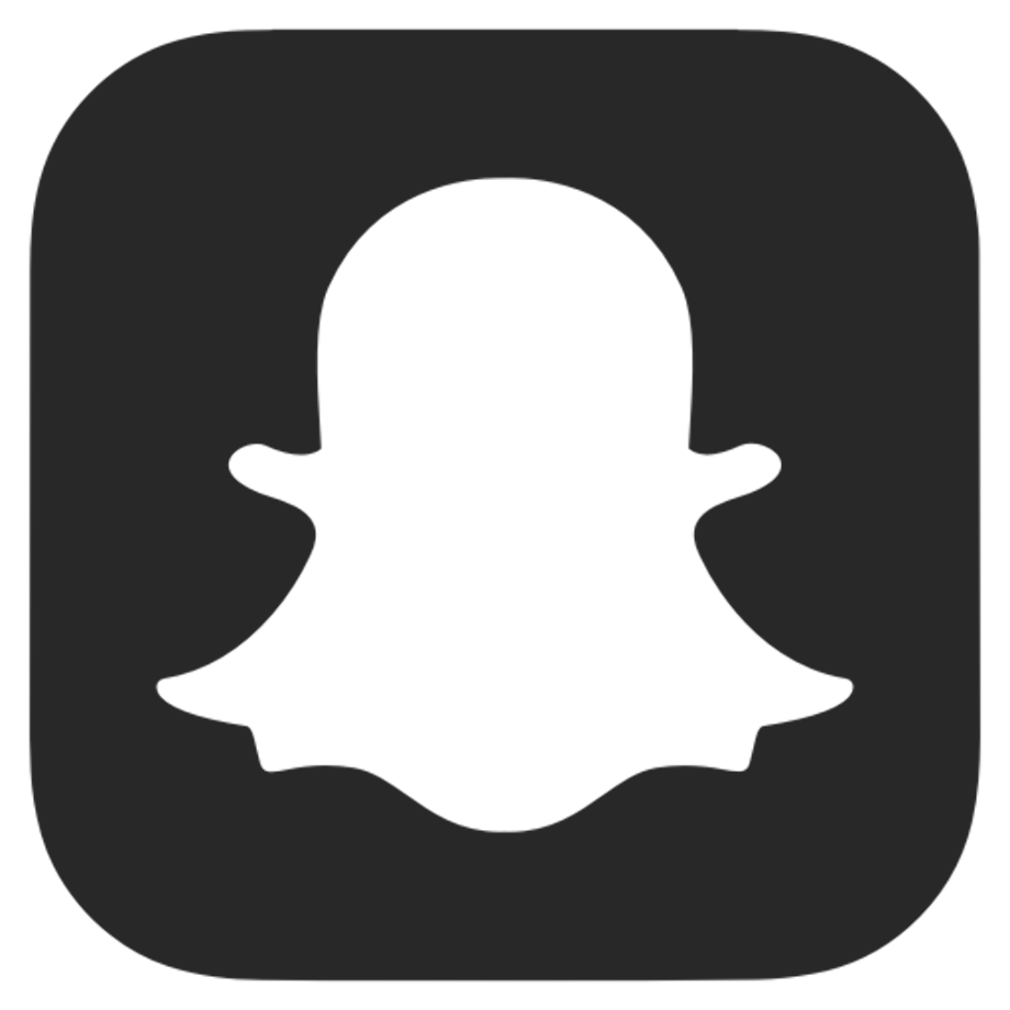 snapchat logo transparent gray