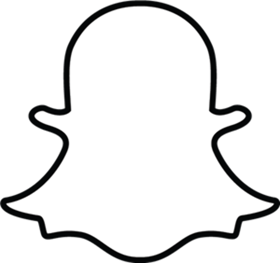 snap chat logo ghost