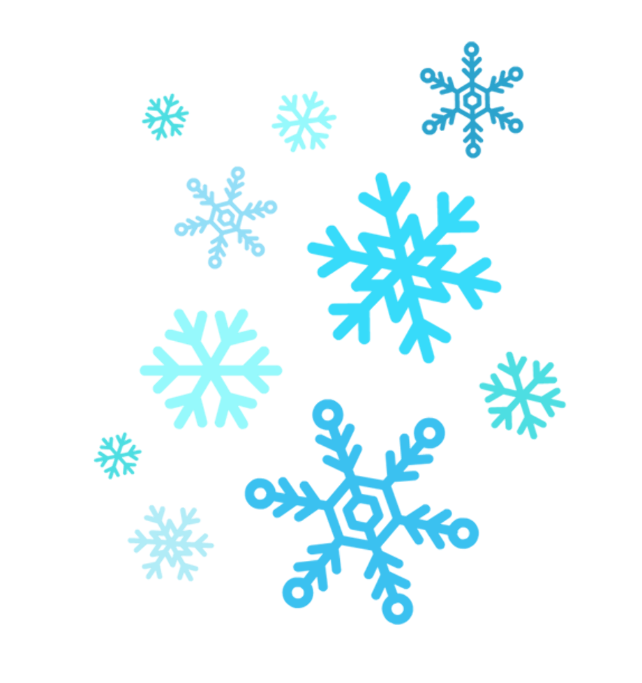 Snowflake cartoon