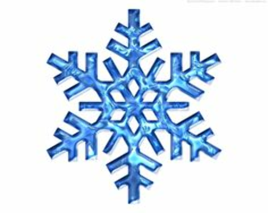 snowflake clipart frozen