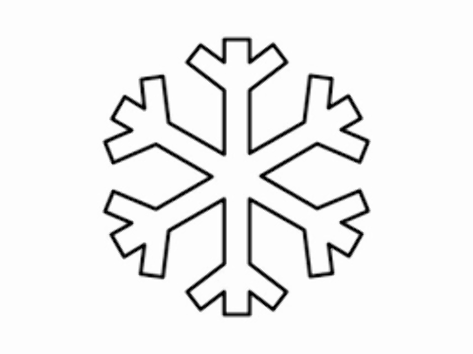 christmas tree clipart black and white snowflake