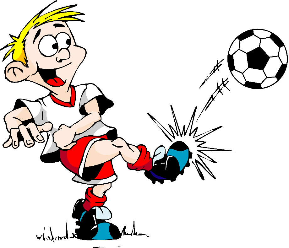 Soccer clipart cartoon.