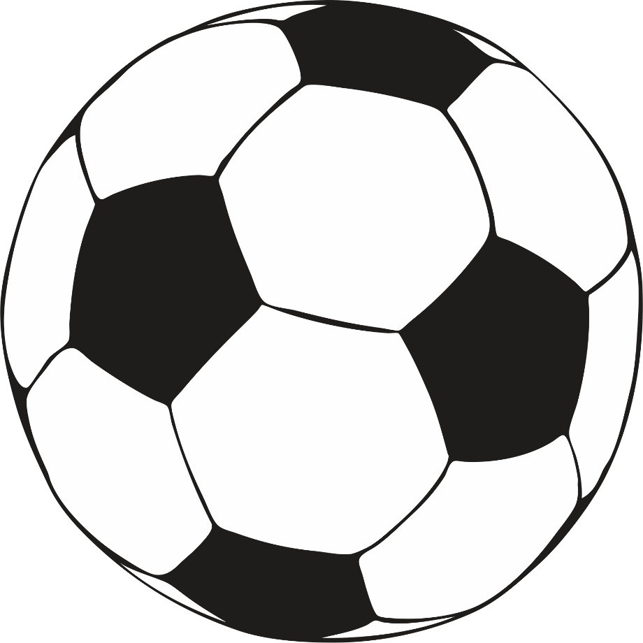 soccer ball clipart color