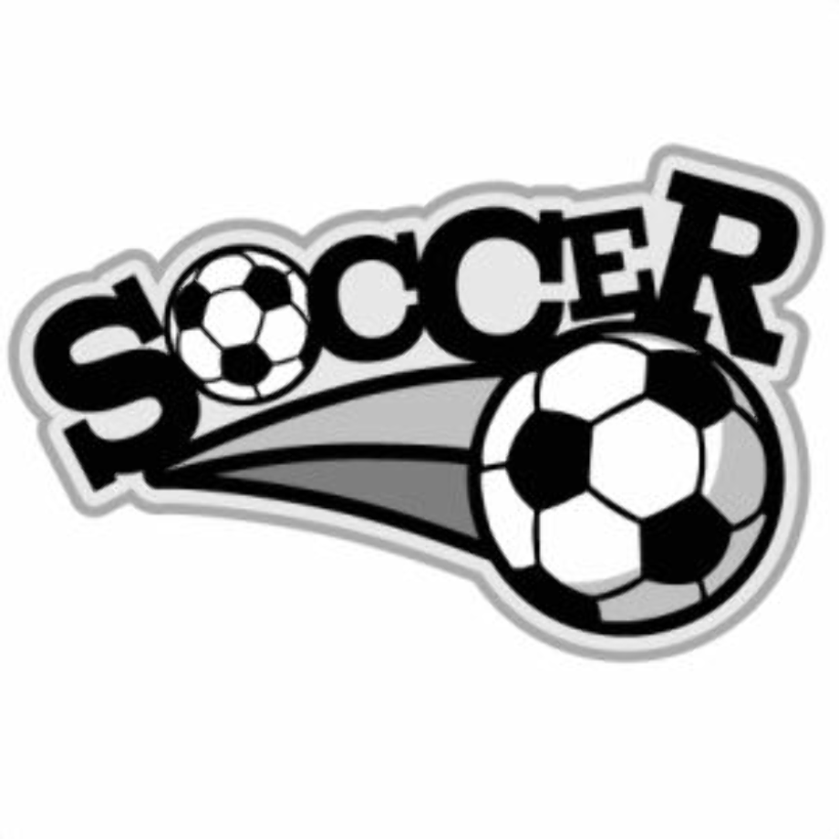 soccer clipart word