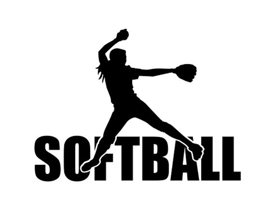 Download High Quality softball clipart silhouette ...