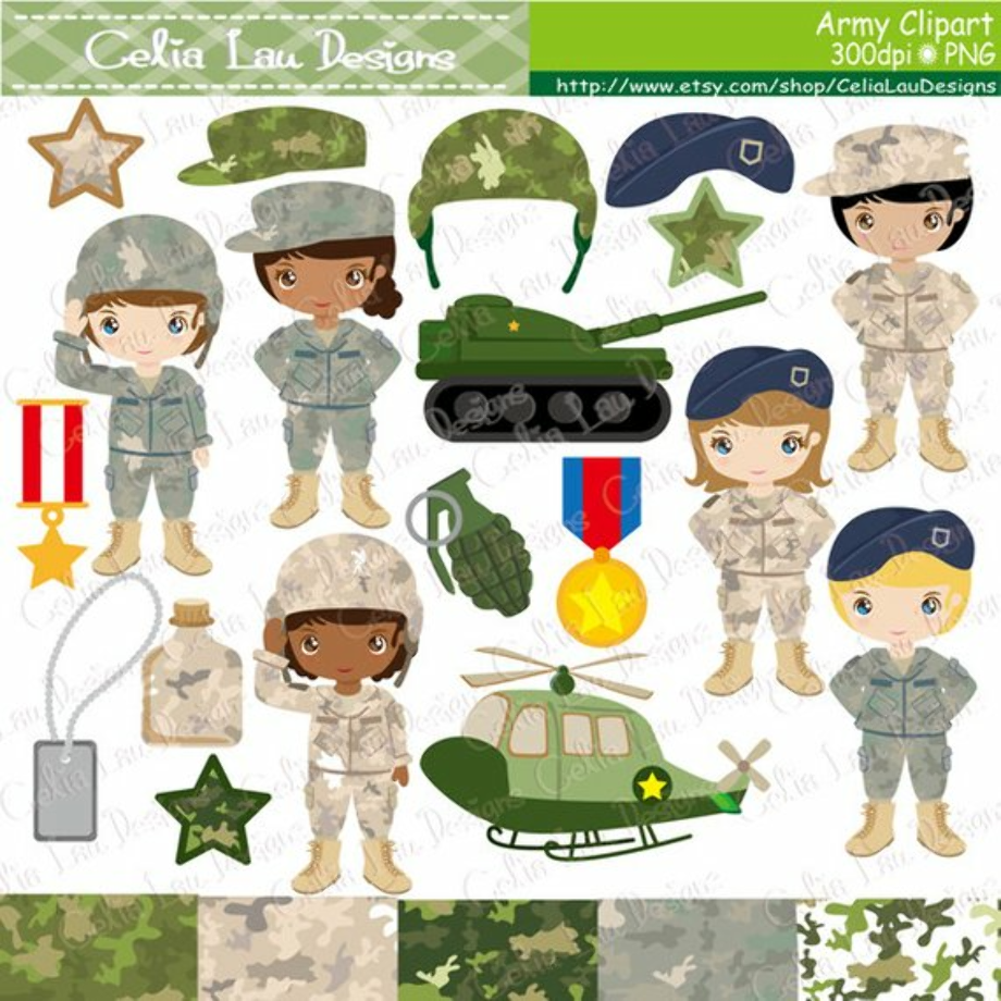 soldier clipart camouflage