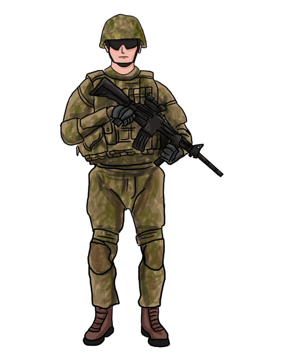 Download High Quality soldier clipart transparent background ...