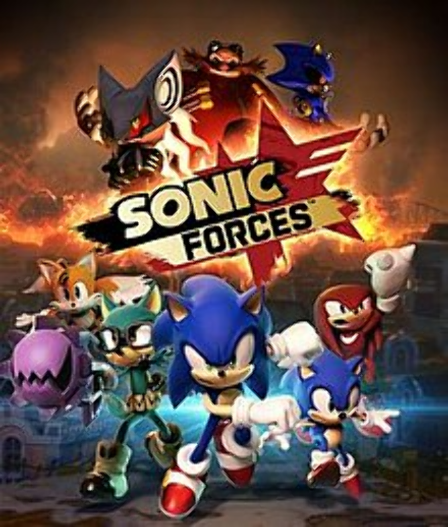 sonic forces logo world