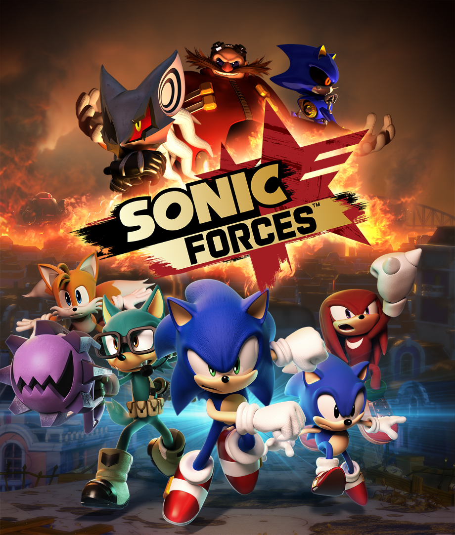 sonic forces logo military