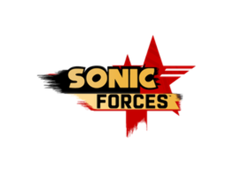 sonic forces logo vector