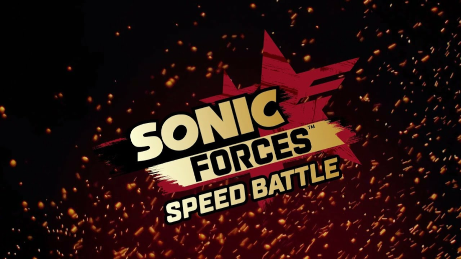 sonic forces logo speed battle