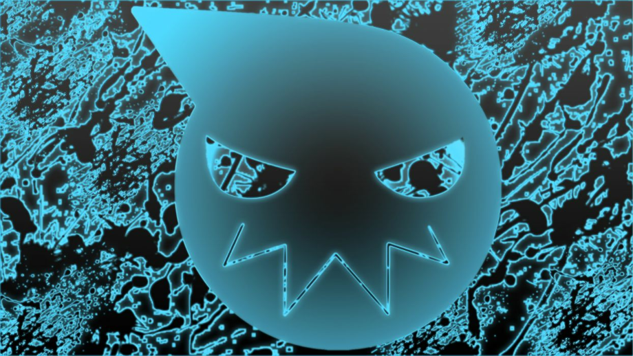 soul eater logo blue
