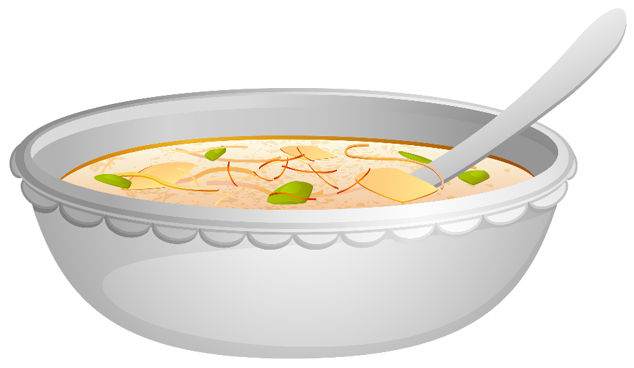 soup clipart vector