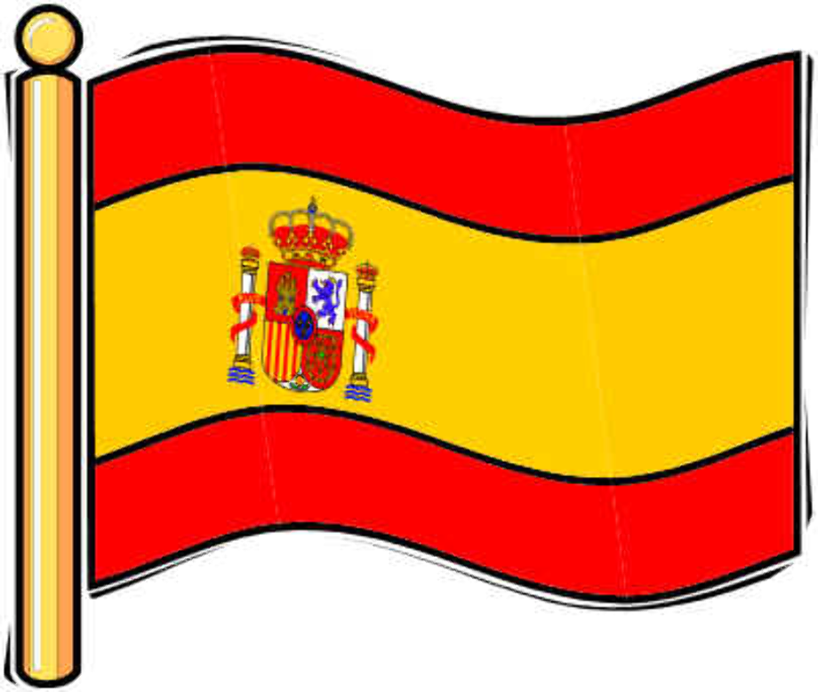 spanish clipart flag