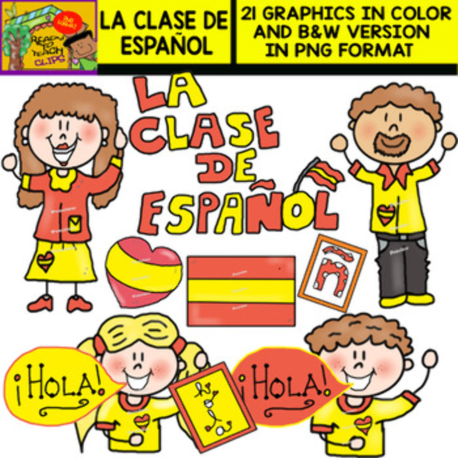 Download High Quality Spanish Clipart Class Transparent PNG Images