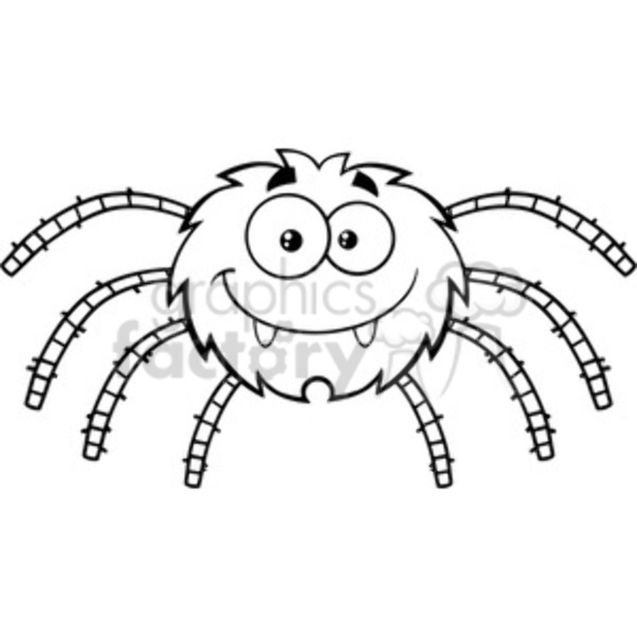 spider clipart eating