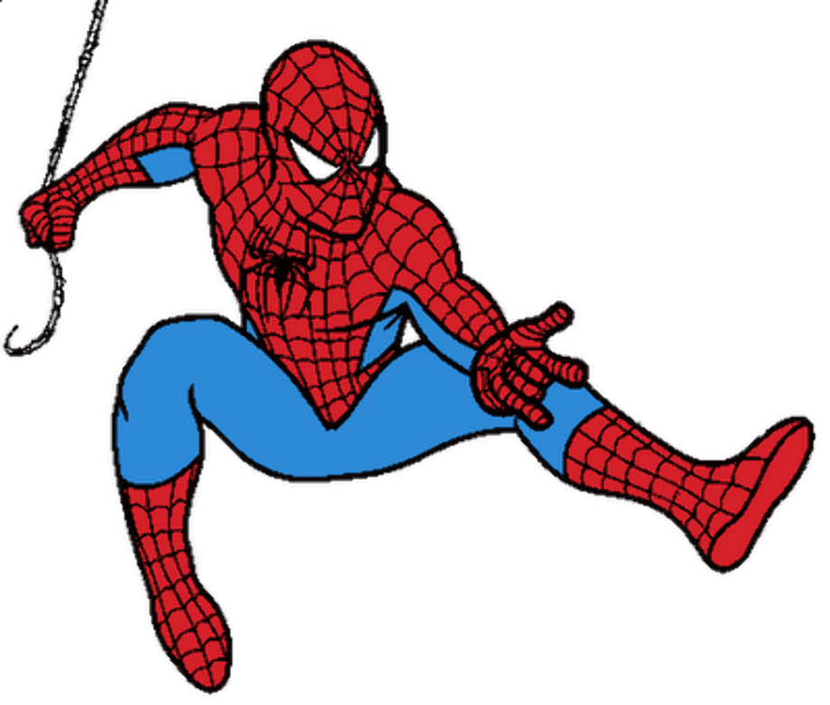 Spiderman clipart.